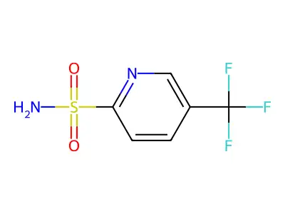 5-(Trifluoromethyl)pyridine-2-sulfonamide structure