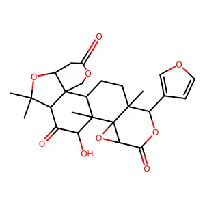Rutaevin structure