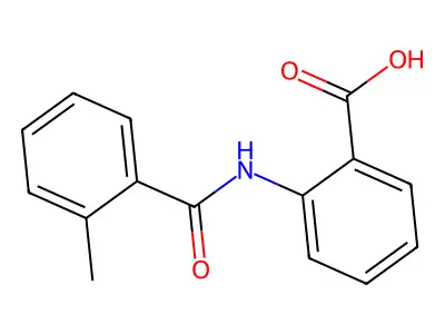 2-[(2-methylbenzoyl)amino]benzoic Acid structure