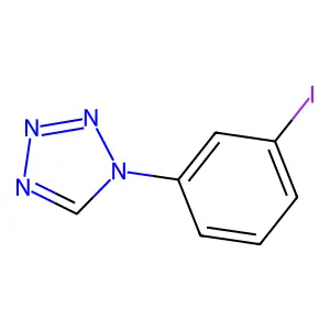 1-(3-Iodophenyl)tetrazole structure