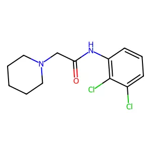N-(2,3-Dichlorophenyl)-2-(piperidin-1-yl)acetamide structure