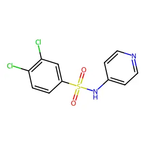 3,4-Dichloro-N-pyridin-4-yl-benzenesulfonamide structure