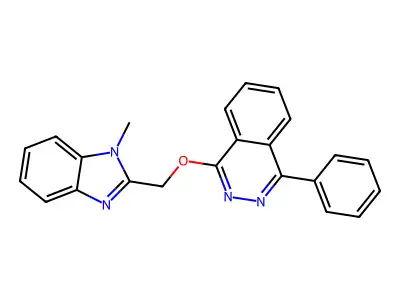 1-[(1-Methylbenzimidazol-2-yl)methoxy]-4-phenylphthalazine structure