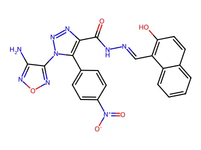 CAS 332391-14-7 - C22H15N9O5 structure