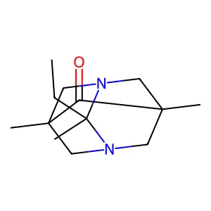 2-Ethyl-2,5,7-trimethyl-1,3-diazaadamantan-6-one structure