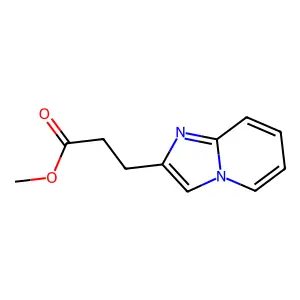 Methyl 3-imidazo[1,2-a]pyridin-2-ylpropanoate structure
