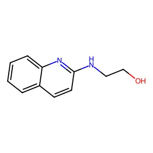 2-[(Quinolin-2-yl)amino]ethan-1-ol structure
