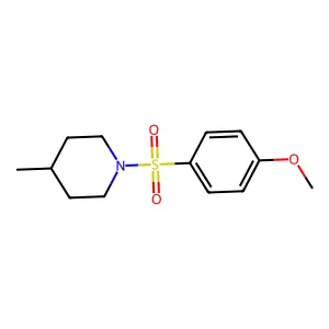 1-(4-Methoxy-benzenesulfonyl)-4-methyl-piperidine structure