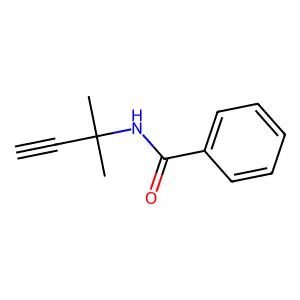 N-(1,1-二甲基-2-丙炔基)苯甲酰胺 structure