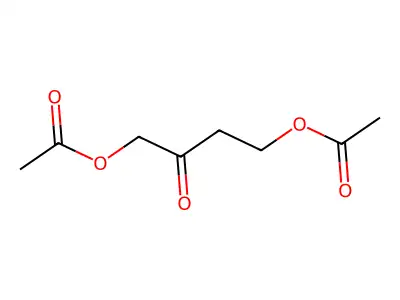 1,4-Diacetoxy-2-oxobutane structure