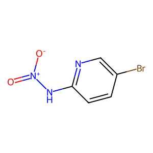 N-(5-bromopyridin-2-yl)nitramide structure