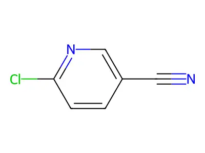 6-Chloro-3-pyridinecarbonitrile structure
