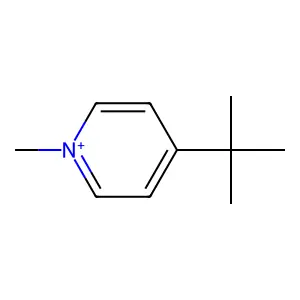 4-Tert-butyl-1-methylpyridin-1-ium structure