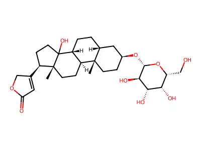 Digitoxigenin-galactose structure