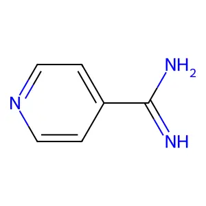 Pyridine-4-amidine hydrochloride structure