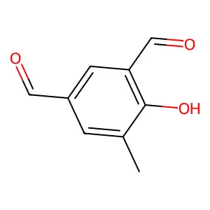 4-Hydroxy-5-methylisophthalaldehyde structure