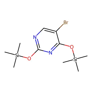 5-Bromouracil, TMS structure