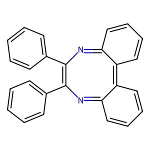 6,7-Diphenyldibenzo(E,G)(1,4)diazocine structure