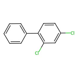 2,4-Dichlorobiphenyl structure