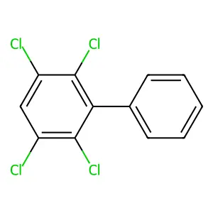 2,3,5,6-Tetrachlorobiphenyl structure