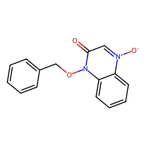 1-(benzyloxy)quinoxalin-2(1H)-one 4-oxide structure