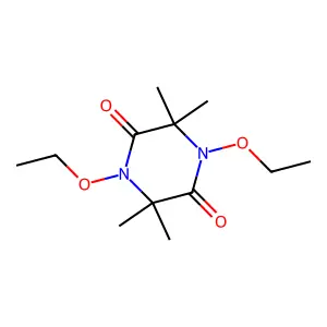 1,4-Diethoxy-3,3,6,6-tetramethylpiperazine-2,5-dione structure