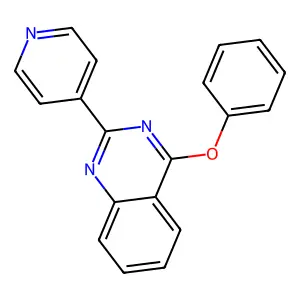 4-Phenoxy-2-pyridin-4-ylquinazoline structure