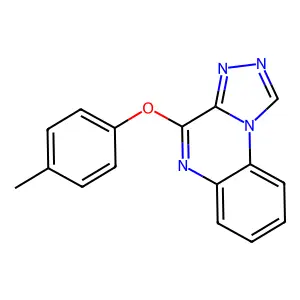 4-(4-Methylphenoxy)-[1,2,4]triazolo[4,3-a]quinoxaline structure