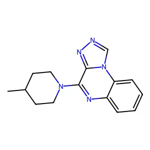 4-(4-Methylpiperidin-1-yl)-[1,2,4]triazolo[4,3-a]quinoxaline structure