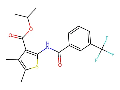 C18H18F3NO3S structure