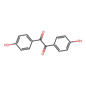 4,4'-Dihydroxybenzil structure