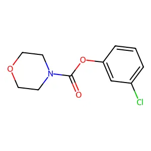 吗啉-4-甲酸3-氯苯酯 structure