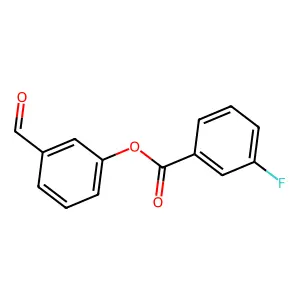 3-Formylphenyl 3-fluorobenzoate structure