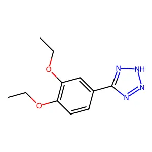 5-(3,4-Diethoxyphenyl)-1H-tetrazole structure
