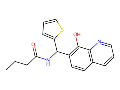 Clk1-IN-4 structure