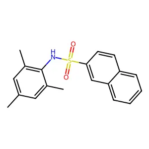 N-(2,4,6-三甲基苯基)萘-2-酰胺 structure
