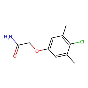 2-(4-Chloro-3,5-dimethylphenoxy)acetamide structure