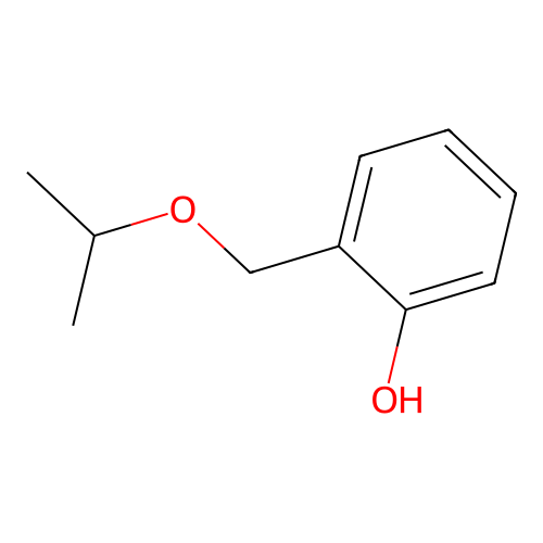 2-[(Propan-2-yloxy)methyl]phenol structure