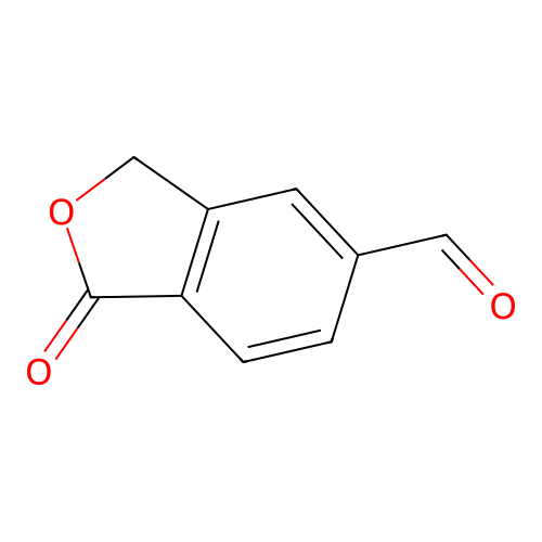 1-Oxo-1,3-dihydroisobenzofuran-5-carbaldehyde structure