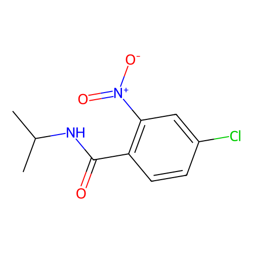4-chloro-2-nitro-N-(propan-2-yl)benzamide structure