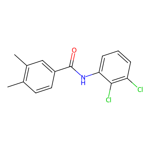 N-(2,3-dichlorophenyl)-3,4-dimethylbenzamide structure