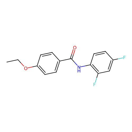 N-(2,4-difluorophenyl)-4-ethoxybenzamide structure