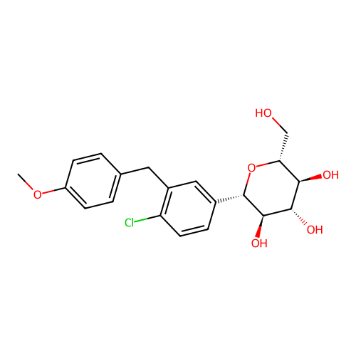 Empagliflozin Impurity N6 structure