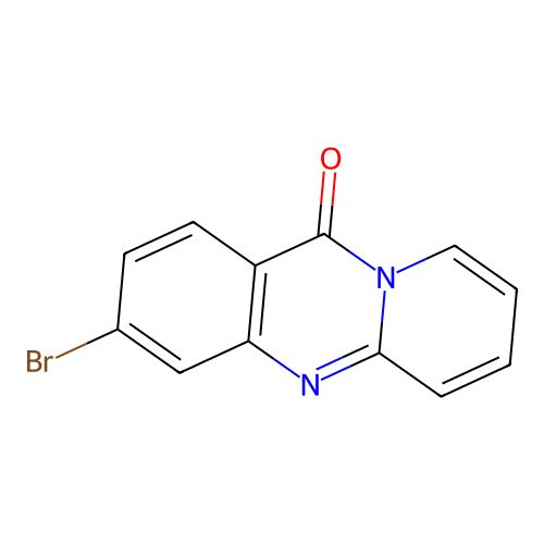 3-Bromo-11H-pyrido[2,1-b]quinazolin-11-one structure