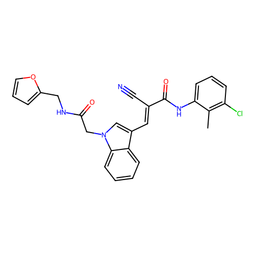 C26H21ClN4O3 structure