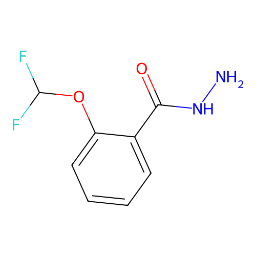 2-(Difluoromethoxy)benzohydrazide structure