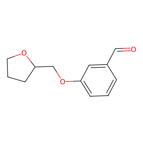 3-(Tetrahydro-furan-2-ylmethoxy)-benzaldehyde structure