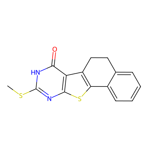 9-Methylsulfanyl-5,8-dihydro-6H-11-thia-8,10-diaza-benzo[a]fluoren-7-one structure