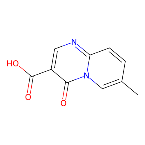 7-methyl-4-oxo-4H-pyrido[1,2-a]pyrimidine-3-carboxylic acid structure