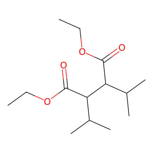 2,3-二异丙基丁二酸二乙酯 structure